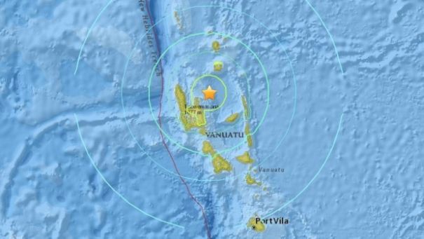 CUTREMUR cu magnitudine 7 in Vanuatu